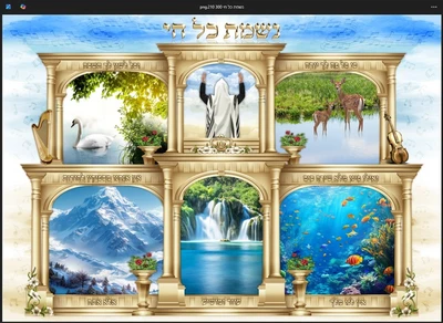 נשמת כל חי 3*2.10 מטר