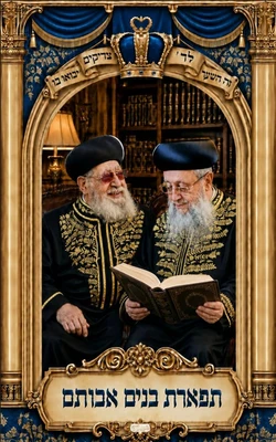 הרב דוד והרב עובדיה יוסף 1*1.60 מטר